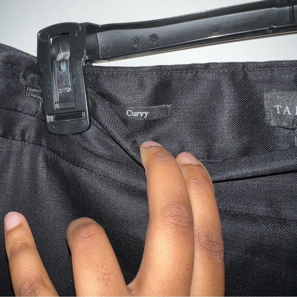 NWT Talbots Black Linen Blend Dress Pants - Picture 5 of 10